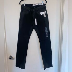 NWT Men’s William Rast, black, slim straight jeans. 31x32 size Perfect condition